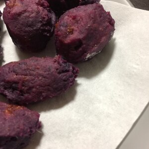 紫芋de小さな焼き芋スイートポテト♪